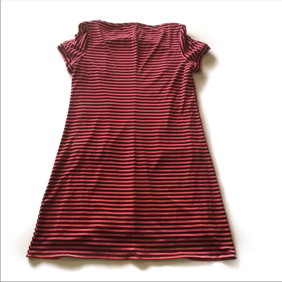 ❌SOLD❌ • Laundry Striped Shift Dress Pockets K33 - Picture 7 of 8